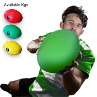 Rugby Trainer Ball 3kg - BALL SECURITY